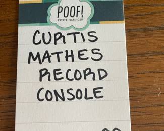 Curtis mathes record console