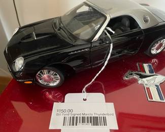 Bill Ford Signed Maisto Thunderbird