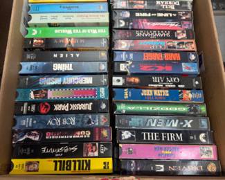VHS tapes