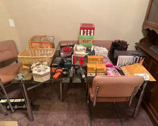 Mugware Sets & Misc Items
Dining room chairs available 