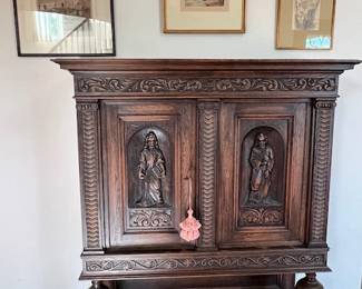 Antique Carved Cabinet