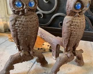 Antique Sutter Creek Inn Andirons