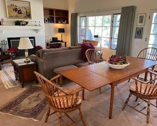 Four Heywood Wakefield Windsor Chairs