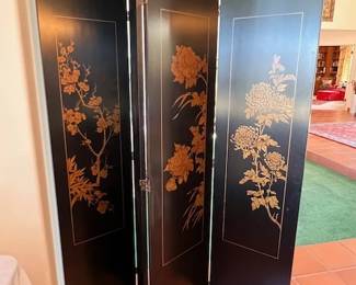 Asian Folding Screen (back)