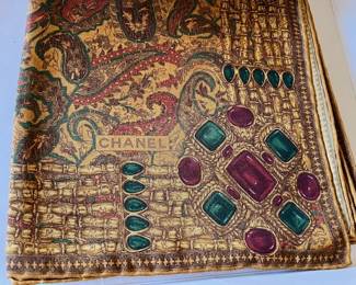 Chanel Silk Scarf