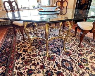 Area Rug ~ Maison Jansen Dining Table