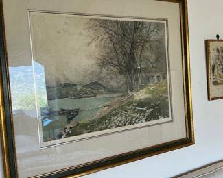 Luigi Kasimir "Landscape with Trees"