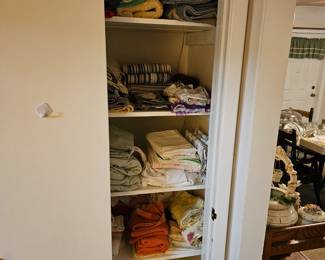 Vintage towels / misc. linens