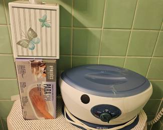 Homedics paraffin wax hand machine