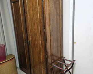 Beautiful wooden wardrobe