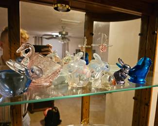 Fenton glass / misc. glass pieces