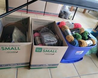 Sewing yarn, tools, fabric and more