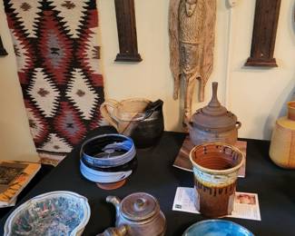 Pottery by Amy Green, Robin Dupont, Susan Harris, Mark Goertzen