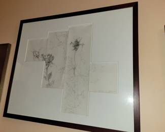 Valentine #2 - Sarah Crooks Flaire- graphite on BFK Rives