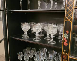 Vintage Crystal Glass & Goblets