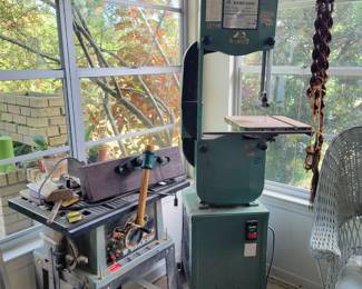 14" Band Saw Model G 1019, Delta 10" Bench Saw 