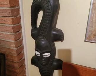 Tribal Pottery Wall Sculpture 