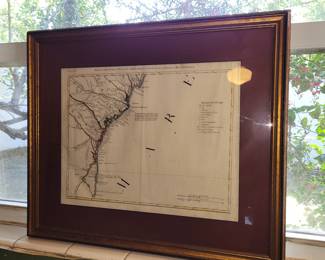 USA Carolina Map (1778) Zatta's Atlas of American Colonies