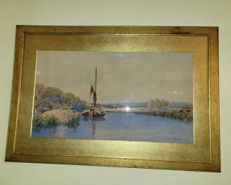 John Joseph Cotman watercolor circa 1877