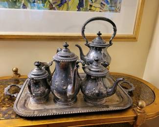 Silver plated Tea Set 
