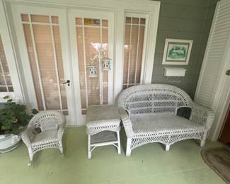 Wicker Patio furniture