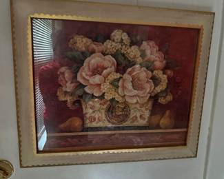 Floral artwork