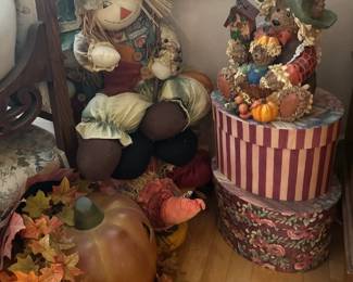Fall decor and bears