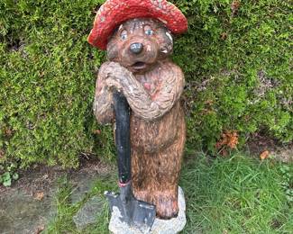 Bear statue