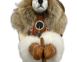 Rare Kevin Gadomski Native American Ojibway Bear Manitou Totem