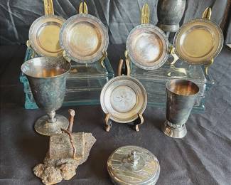 Reed Barton Plates  Silver Plated Bundles