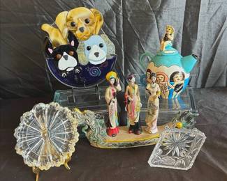 Funseekers Janice Joplin 6448, Glass Animal Plate More