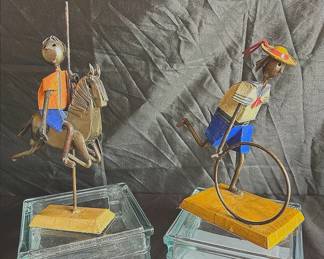 Felguerez Metal Sculptures 2pcs