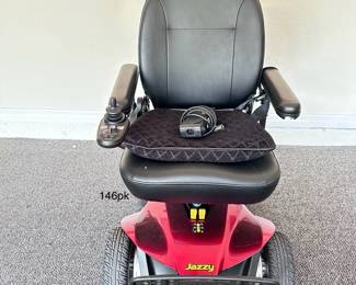 Jazzy Elite Power Chair RED