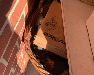 Apple/potato peeler, vintage needlework kits