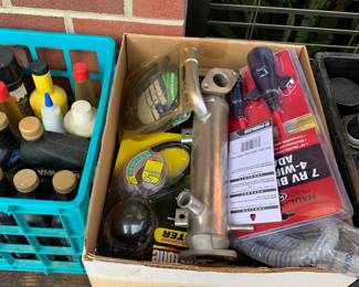 Car parts, tools, etc