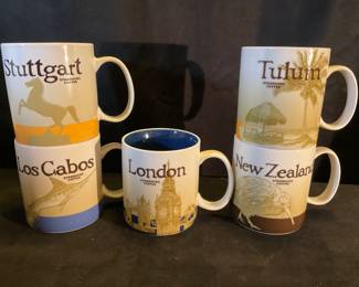 Collectible Starbucks Mugs