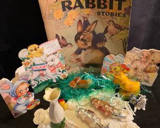 Vintage Easter Decor