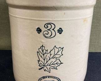 Western Stoneware 3 Crock