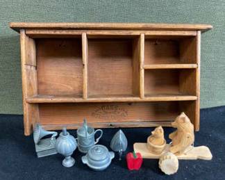 Cass Kitchen Cabinet And Miniatures