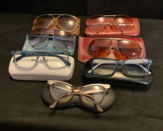 Coach Case, Retro Cat Eye , Nine West Glasses & Sun Wear By Eddie Bauer, Fossil & More