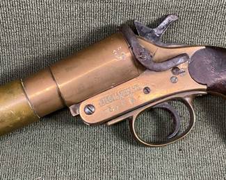 Webley Scott British WWI 1917 MKIII Brass Flare