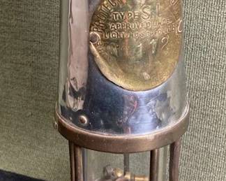 Eccles Miners Pit Lamp