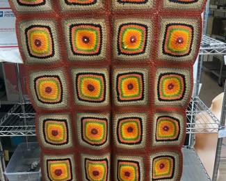 Granny Square Table Topper