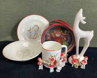 RLM Rudolph Dishes, Musical Teddy Bead Bank And German Musicians