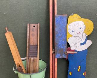 Antique Organ FlueFlute Pipe, Mandolin,Corn Planter  More