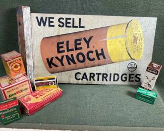 Eley Kynock Cartidges Porcelain Sign