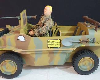 G.I. Joe German Kubel Wagon With Figurine 