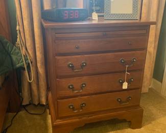 Pair of matching bed side tables 