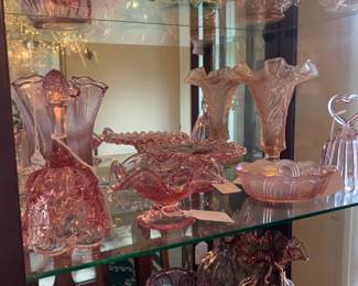 Fenton glassware 
