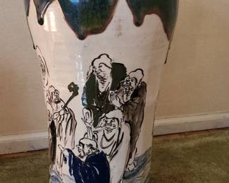 Antique Asian Vase See bottom